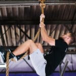 Crossfit rope climb