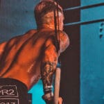 Crossfit athlete muscle ups