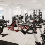 Studio of fitness equipment